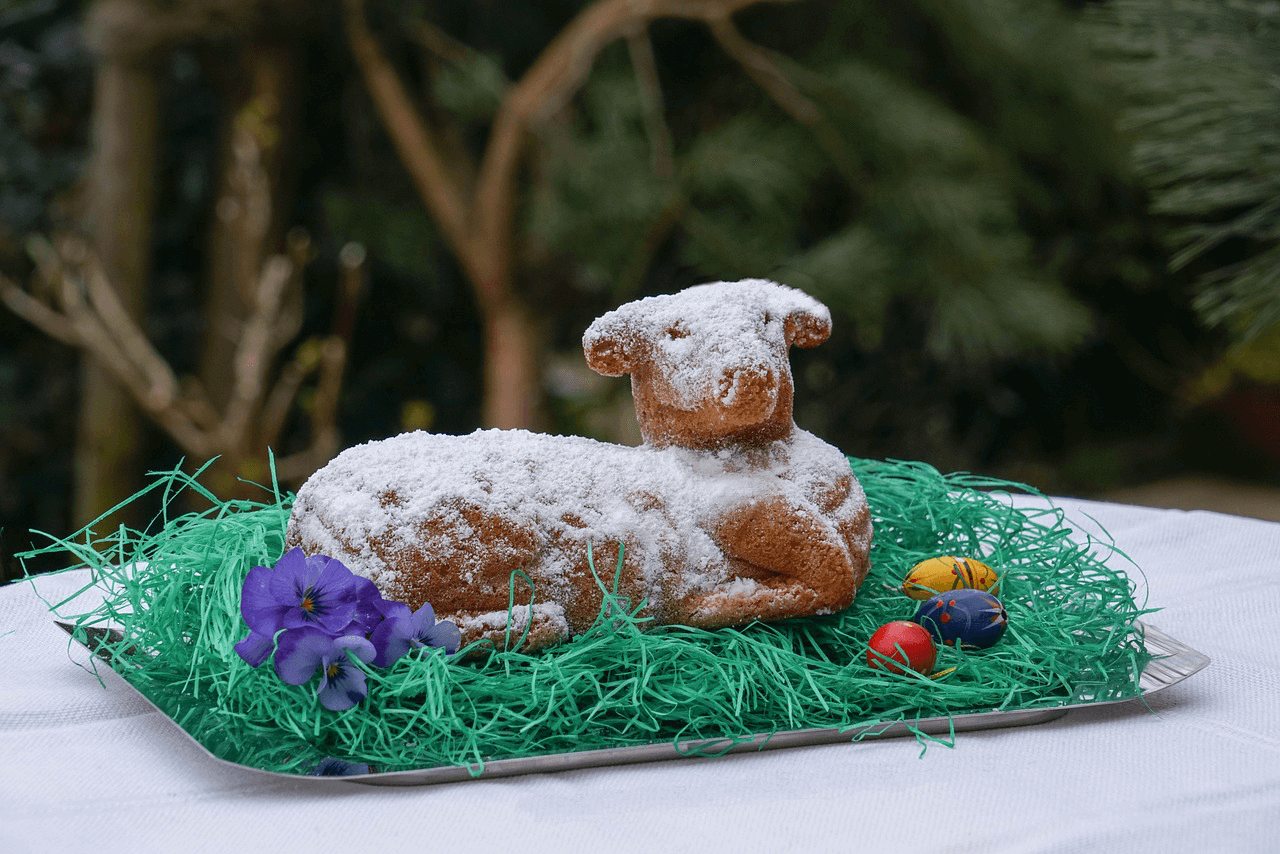 Product image of Easter Lamb Cake