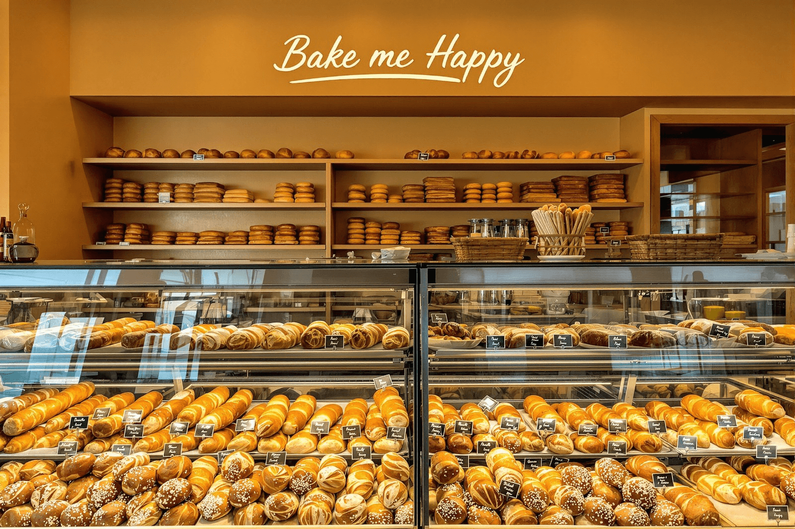 Assortment of freshly baked goods